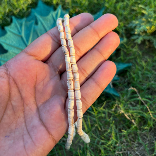 2 Round, Long Beads Tulsi Kanthi Original