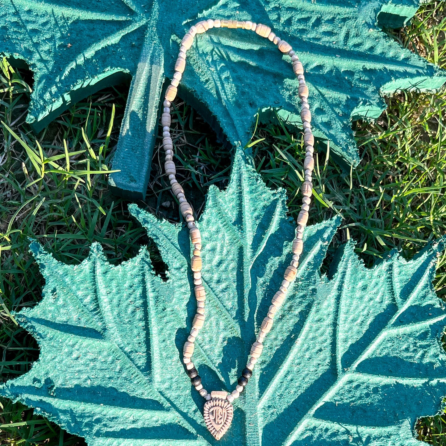 Long Radha Naam Locket Tulsi Mala