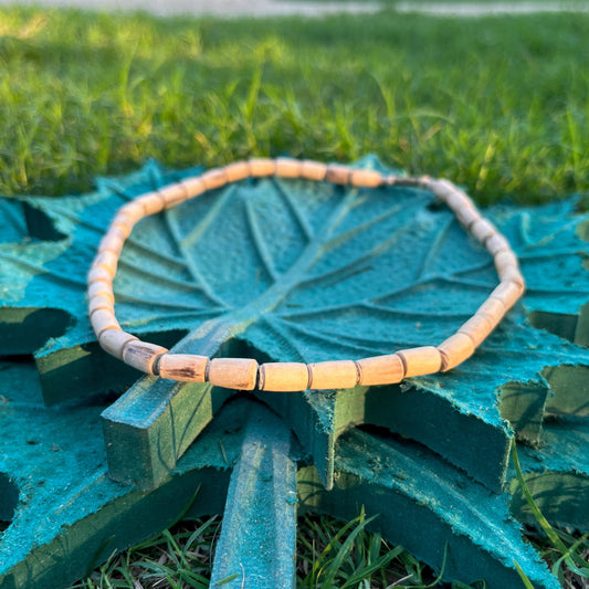 1 Round, Drum long Beads Tulsi Kanthi Original