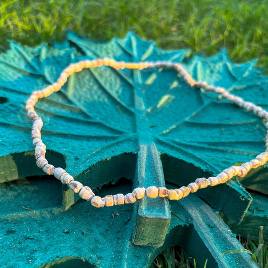 1 Round, Small Barik Round Beads Tulsi Kanthi Original
